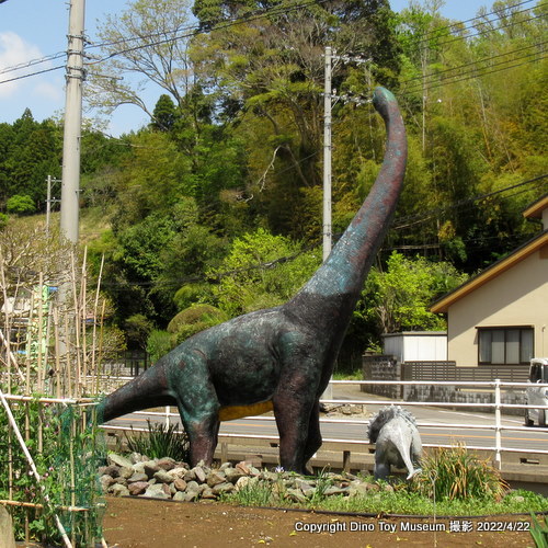 うぐいすラインの恐竜モニュメント（千葉県市原市）恐竜公園・博物館・恐竜展の訪問記！