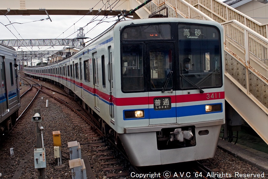 京成電鉄3400形（3418F） 202201